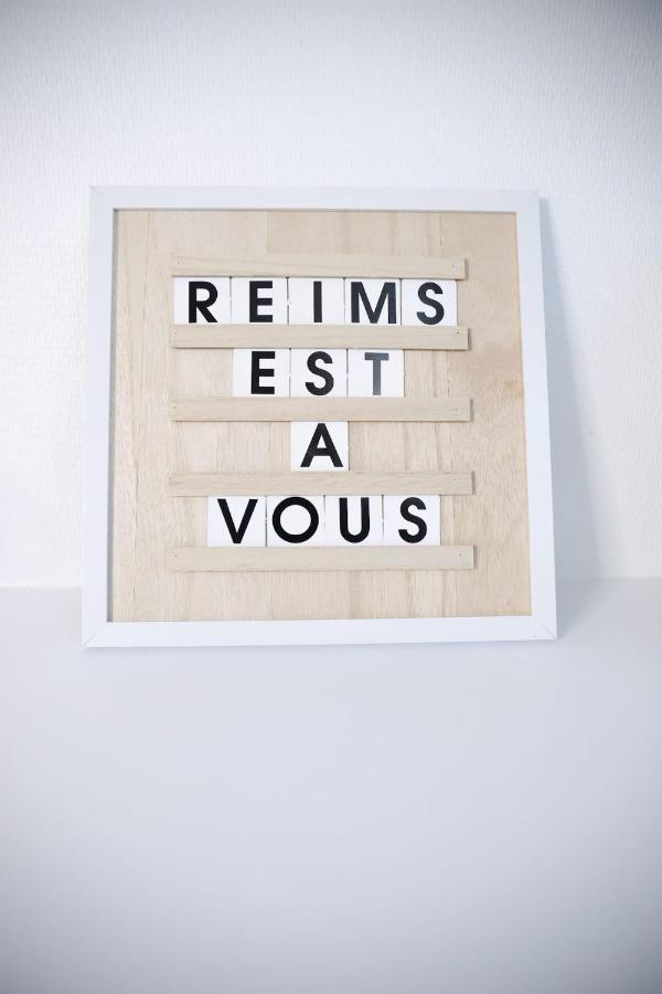 Reims : Escapade Dorée Apartamento Exterior foto